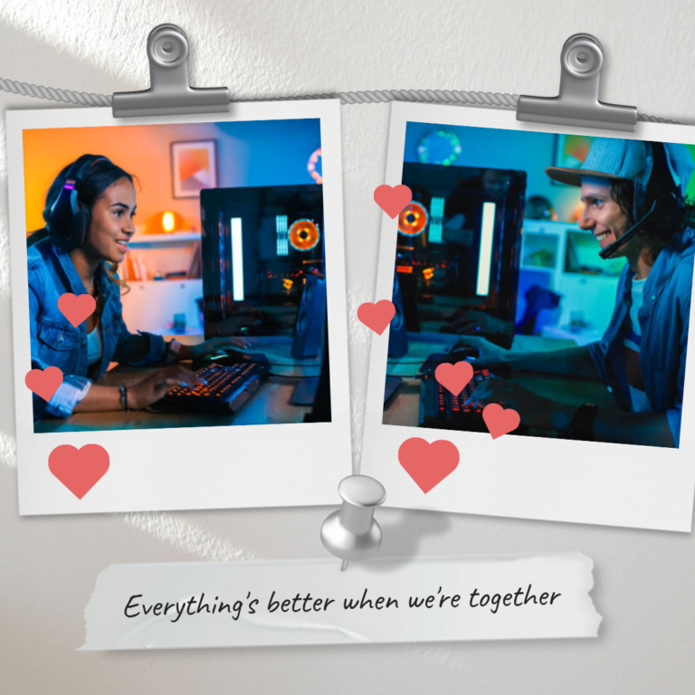 Two Hearts, One Server: The Online Gamers’ Duo