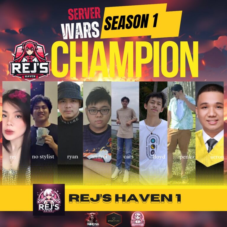 Server Wars Champion: Rej’s Haven 1